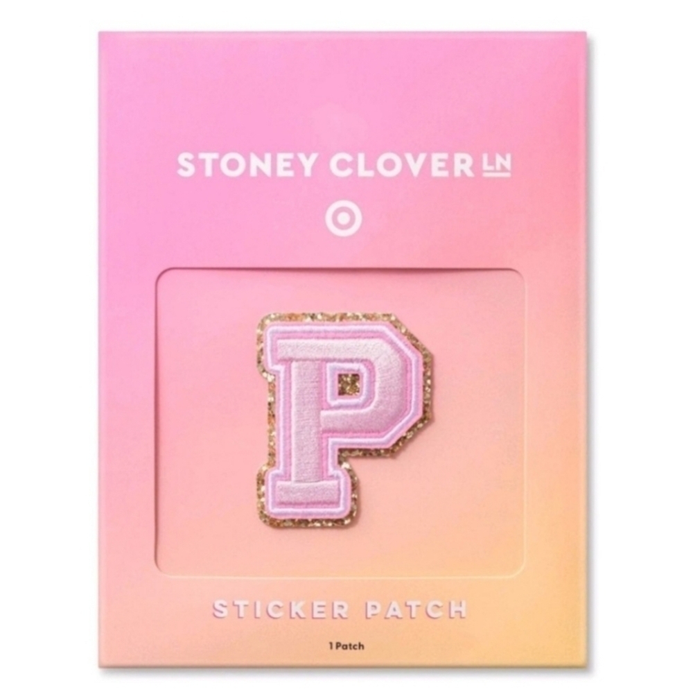 Stoney Clover P letter Patch